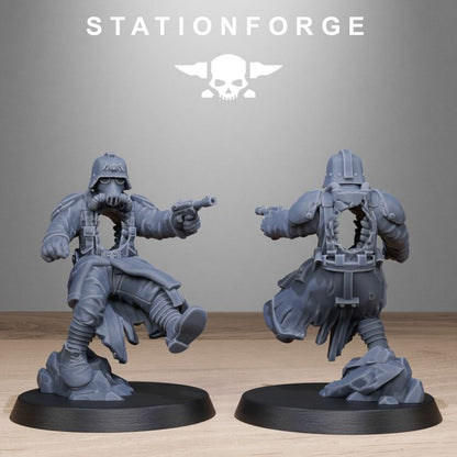 Wargames - Stationforge - GrimGuard - Objective Markers (10 Figurer)