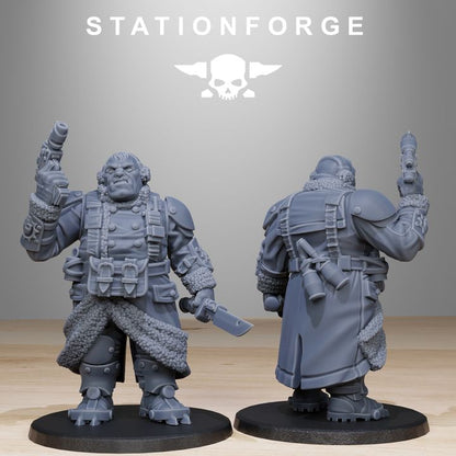 Wargames - Stationforge - GrimGuard - Frostwatch Mutants Squad (10 Figurer)