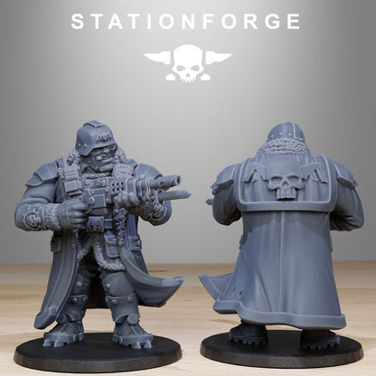 Wargames - Stationforge - GrimGuard - Frostwatch Mutants Squad (10 Figurer)