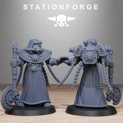 Wargames - Stationforge - GrimGuard - Tech Engineer Squad (10 Figurer)