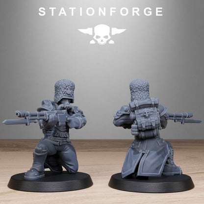 Wargames - Stationforge - GrimGuard - Royals Squad (10 Figurer)