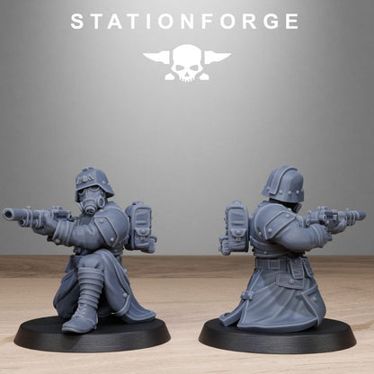 Wargames - Stationforge - GrimGuard - Vigils Squad (10 Figurer)