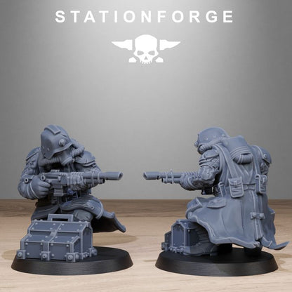Wargames - Stationforge - GrimGuard - Radioactive Mutants Squad (10 Figurer)