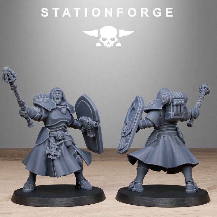 Wargames - Stationforge - Vodalites - Purifiers Squad (10 Figurer)