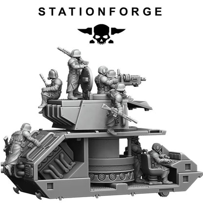 Wargames - Stationforge - GrimGuard - Battle Tank 2.0 (with interior)