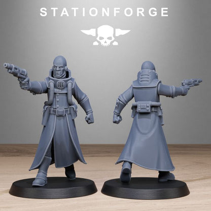 Wargames - Stationforge - GrimGuard - Seers Squad (10 Figurer)
