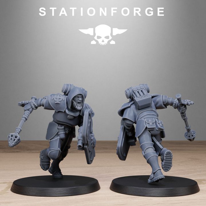 Wargames - Stationforge - Vodalites - Purifiers Squad (10 Figurer)