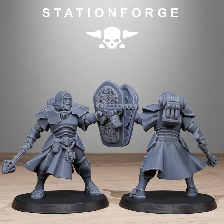 Wargames - Stationforge - Vodalites - Purifiers Squad (10 Figurer)