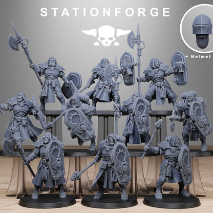 Wargames - Stationforge - Vodalites - Purifiers Squad (10 Figurer)