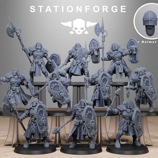 Wargames - Stationforge - Vodalites - Purifiers Squad (10 Figurer)
