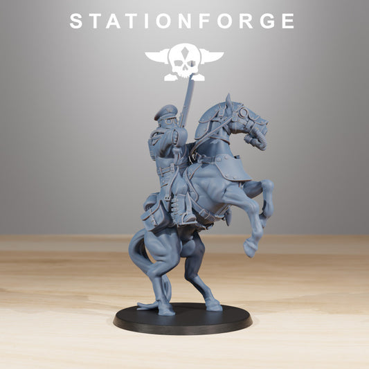 Wargames - Stationforge - GrimGuard - Cavalry Captain
