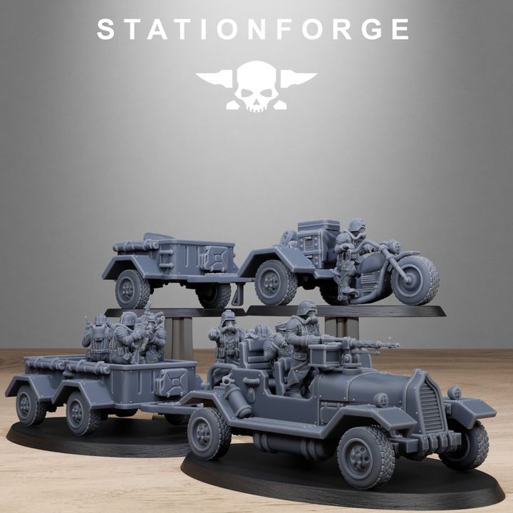 Wargames - Stationforge - GrimGuard - Support Vehicles