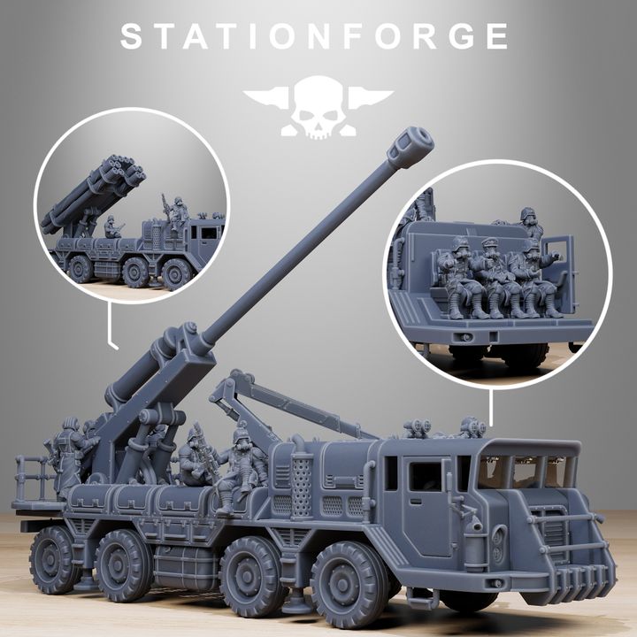 Wargames - Stationforge - GrimGuard - Artillery Vehicle