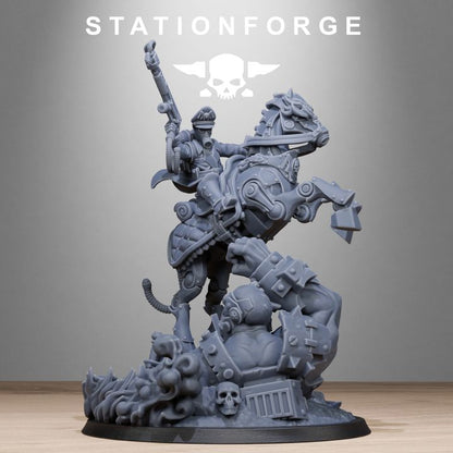 Wargames - Stationforge - GrimGuard - Officer Horseman