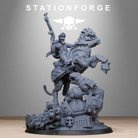 Wargames - Stationforge - GrimGuard - Officer Horseman