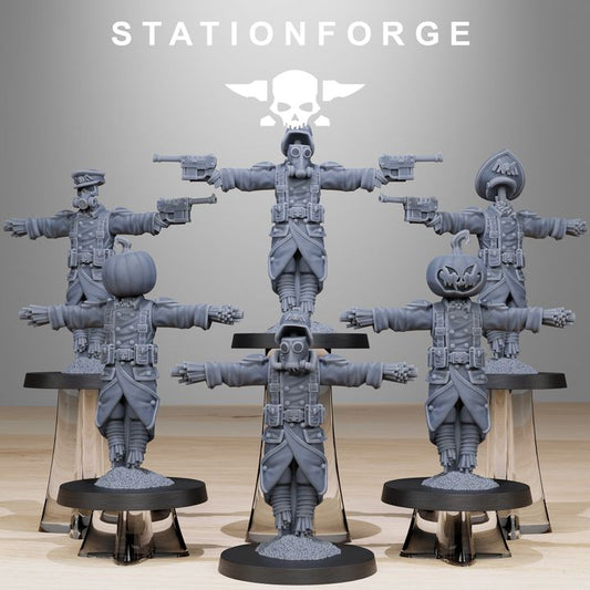 Wargames - Stationforge - GrimGuard - Scarecrow (6 Figurer)