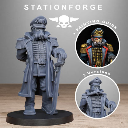 Wargames - Stationforge - GrimGuard -  Officer