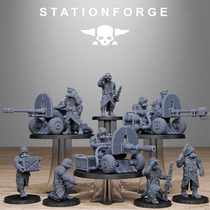 Wargames - Stationforge - GrimGuard - Battle Weapons 2.0
