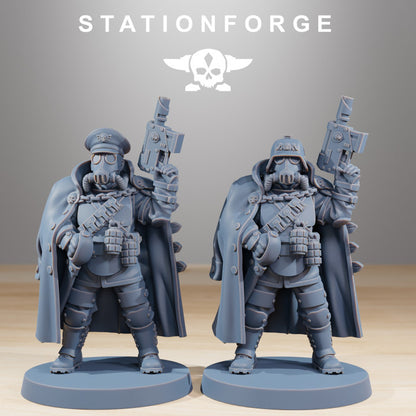 Wargames - Stationforge - GrimGuard - Ironclads Squad (10 Figurer)