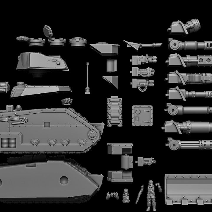 Wargames - Stationforge - GrimGuard - Battle Tank