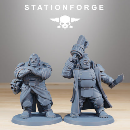 Wargames - Stationforge - GrimGuard - Mutants (10 Figurer)