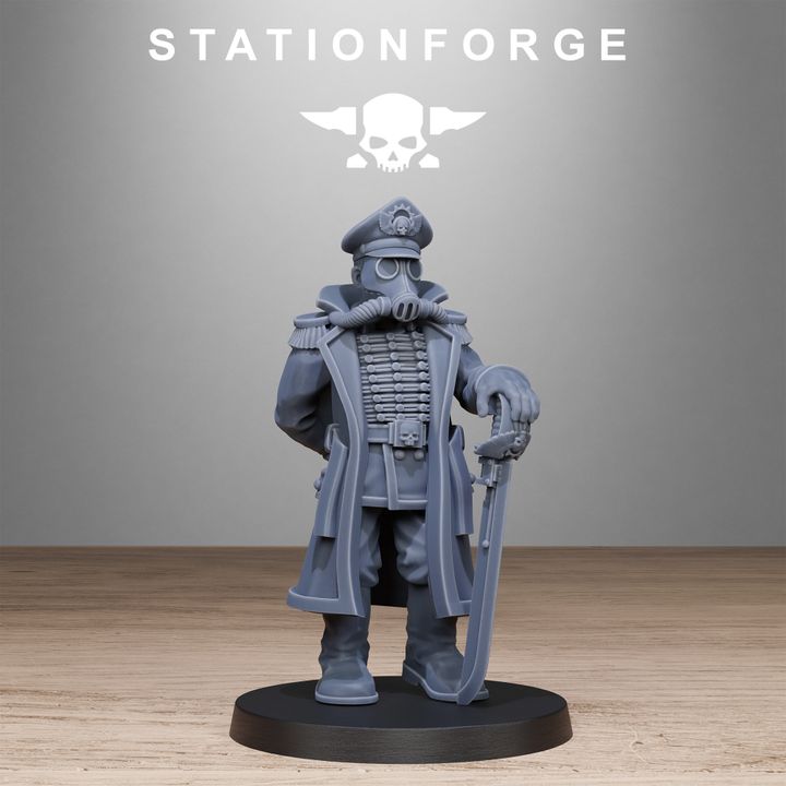 Wargames - Stationforge - GrimGuard -  Officer