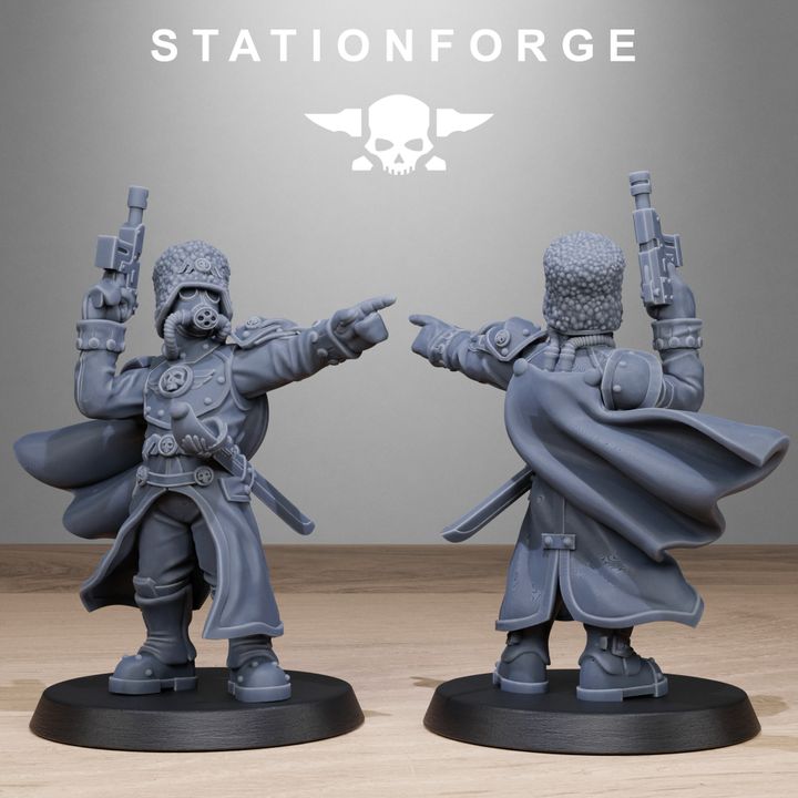 Wargames - Stationforge - GrimGuard - Royals Squad (10 Figurer)