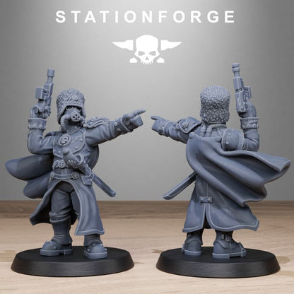 Wargames - Stationforge - GrimGuard - Royals Squad (10 Figurer)