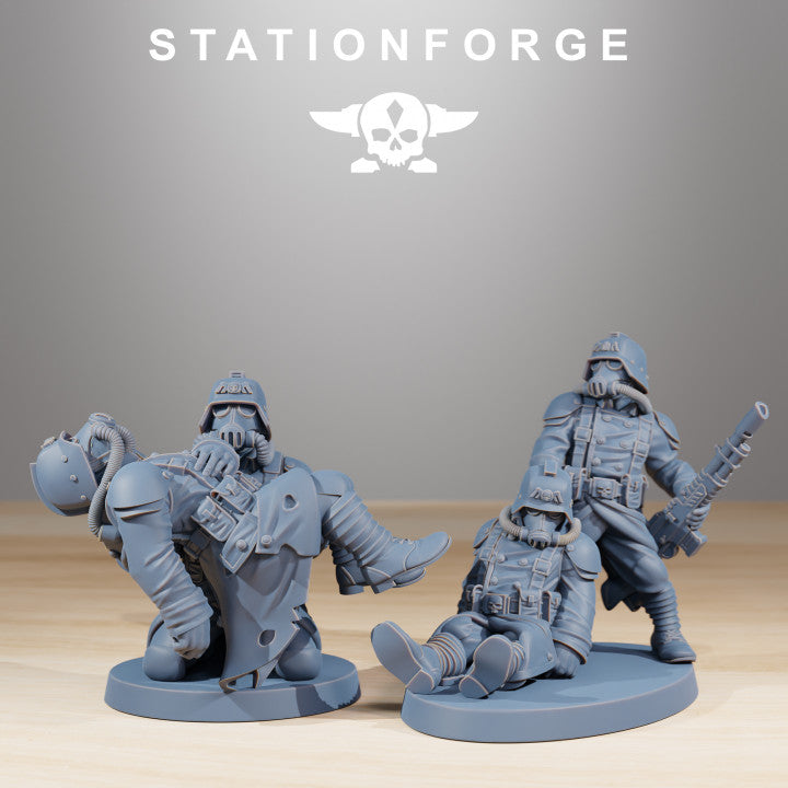 Wargames - Stationforge - GrimGuard - The Fallen (16 Figurer)