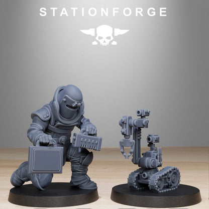 Wargames - Stationforge - GrimGuard - Bomb Squad (10 Figurer)
