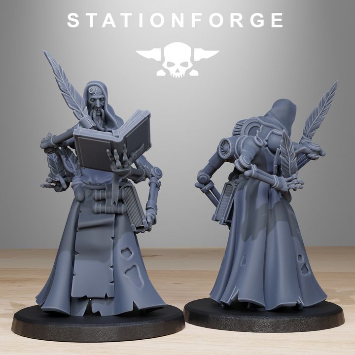 Wargames - Stationforge - GrimGuard - Mercenaries Squad (10 Figurer)