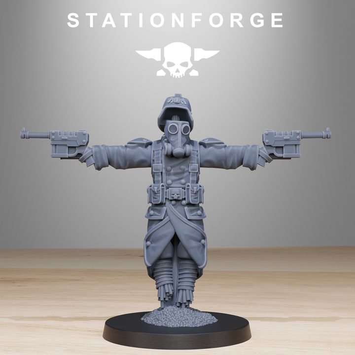 Wargames - Stationforge - GrimGuard - Scarecrow (6 Figurer)