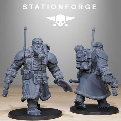 Wargames - Stationforge - GrimGuard - Frostwatch Mutants Squad (10 Figurer)
