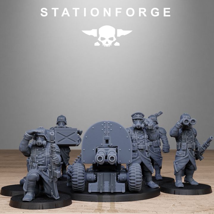Wargames - Stationforge - GrimGuard - Battle Weapons 2.0