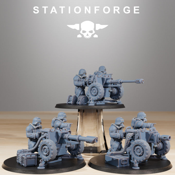 Wargames - Stationforge - GrimGuard - Battle Weapons (5 Teams)