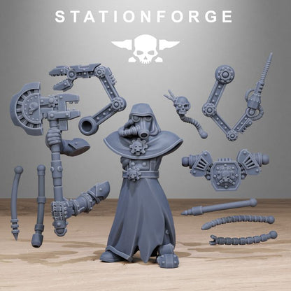 Wargames - Stationforge - GrimGuard - Tech Engineer Squad (10 Figurer)