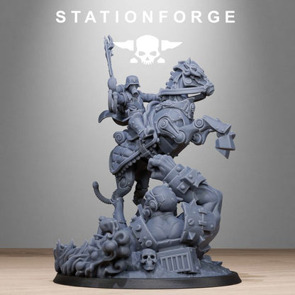 Wargames - Stationforge - GrimGuard - Officer Horseman