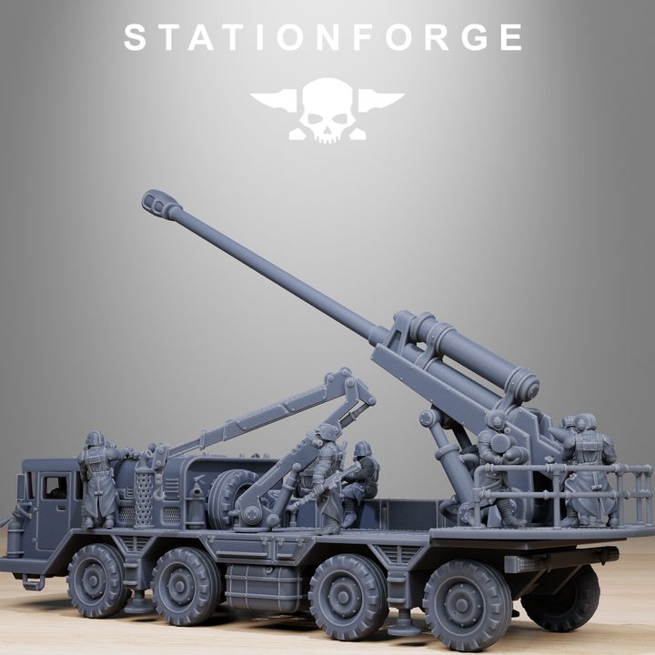 Wargames - Stationforge - GrimGuard - Artillery Vehicle