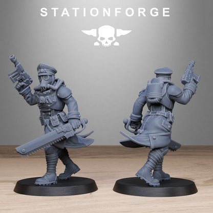 Wargames - Stationforge - GrimGuard - Sisters Squad (10 Figurer)