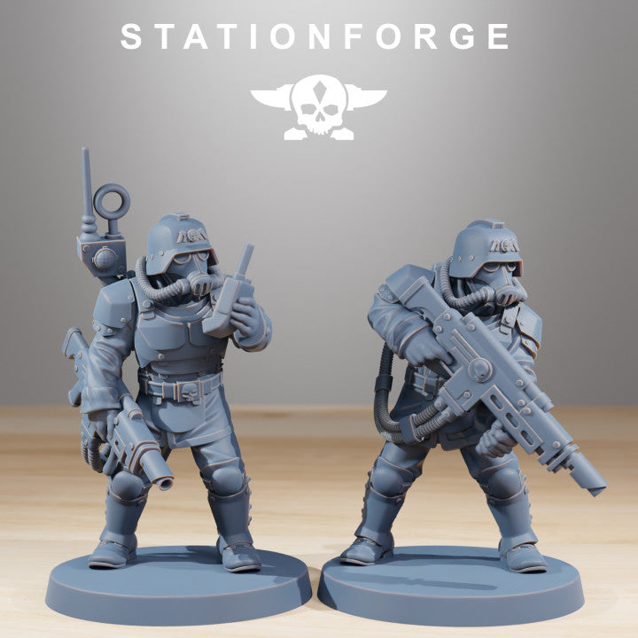 Wargames - Stationforge - GrimGuard - Commandos Squad (10 Figurer)