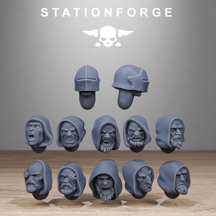 Wargames - Stationforge - Vodalites - Purifiers Squad (10 Figurer)