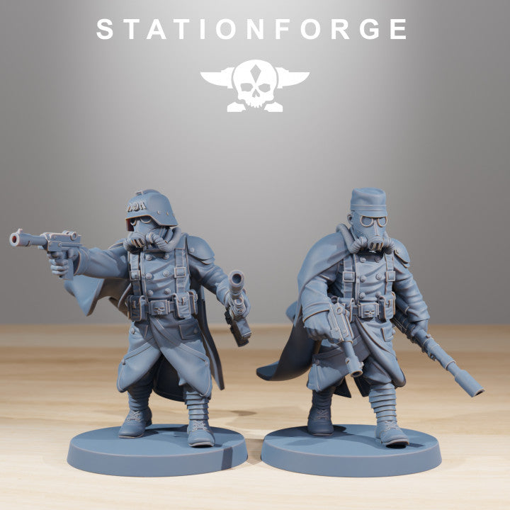Wargames - Stationforge - GrimGuard - Marksmen Squad (10 Figurer)