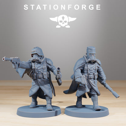 Wargames - Stationforge - GrimGuard - Marksmen Squad (10 Figurer)