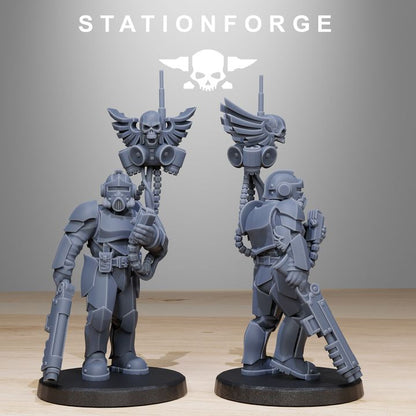 Wargames - Stationforge - GrimGuard - Enforcers Squad (10 Figurer)