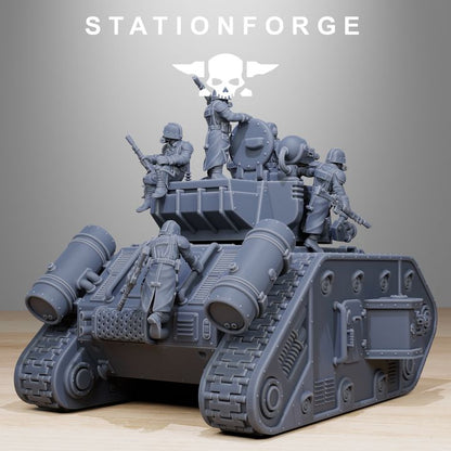 Wargames - Stationforge - GrimGuard - Battle Tank 2.0 (with interior)