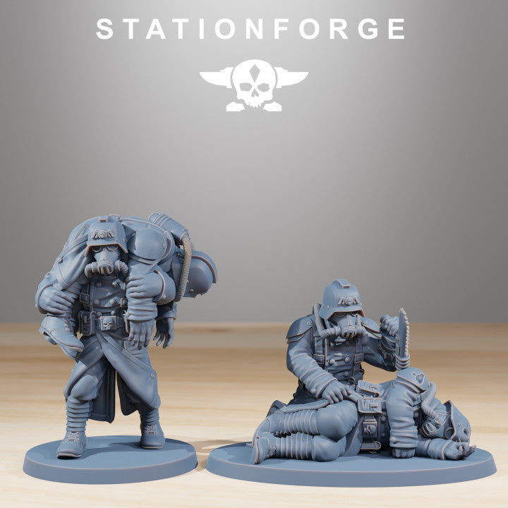 Wargames - Stationforge - GrimGuard - The Fallen (16 Figurer)