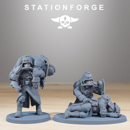Wargames - Stationforge - GrimGuard - The Fallen (16 Figurer)