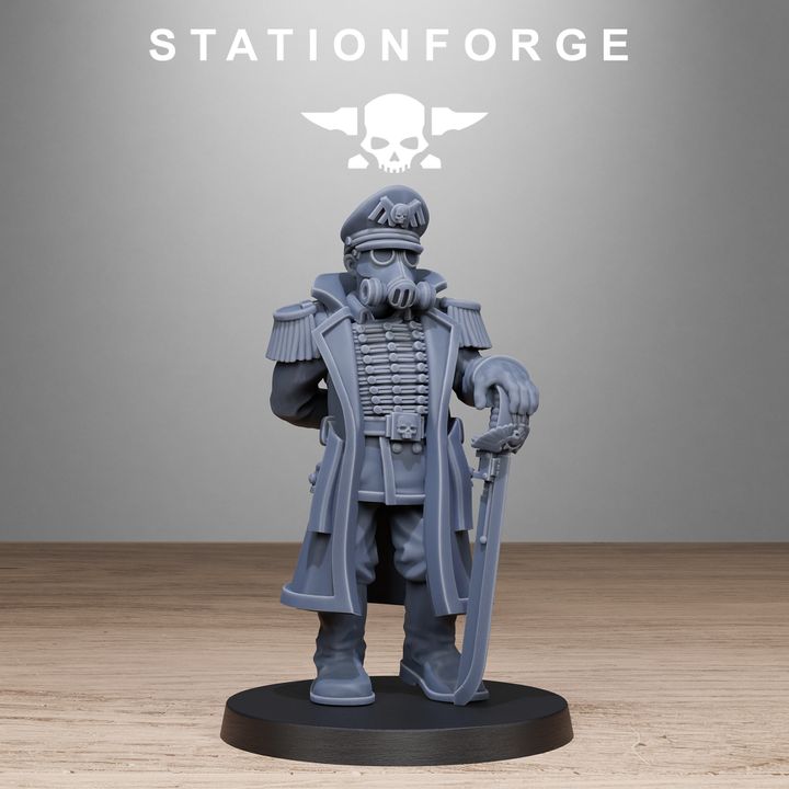 Wargames - Stationforge - GrimGuard -  Officer