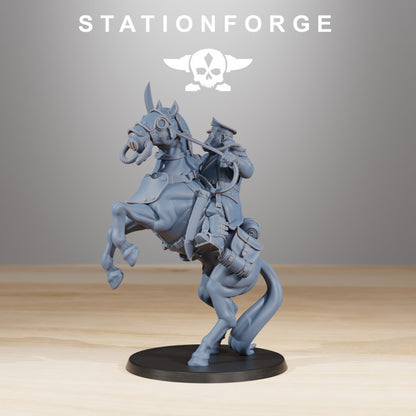 Wargames - Stationforge - GrimGuard - Cavalry Captain