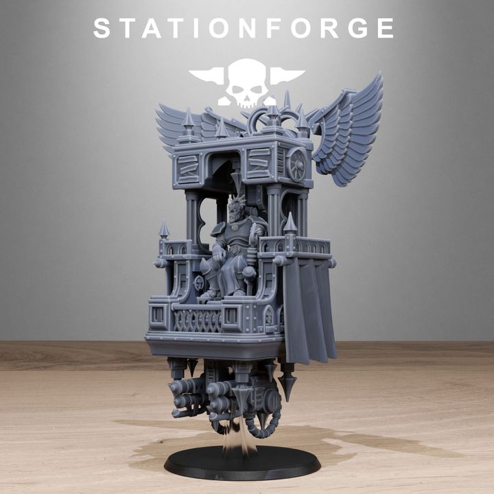 Wargames - Stationforge - Vodalites - Flying Throne